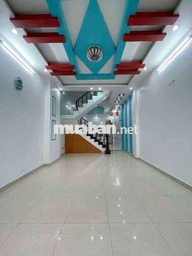 BÁN NHÀ ĐƯỜNG SỐ 6, BHHB– NHÀ MỚI 4.5 TẤM, 92M² ,TRƯỜNG HOÀNG VĂN THỤ
