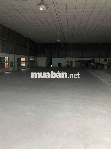 CHO THUÊ KHO 1250M2 KẾ AEON TÂN PHÚ ĐƯỜNG CON40F TRẦN CAO NỀN BÊ TÔNG