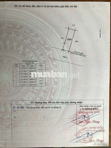 BÁN LÔ ĐẤT VUÔNG VỨC 54M2 HẺM 111 TÂY LÂN CHỈ 1 LÔ - 4X14 - GIÁ 3,9TỶ