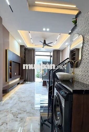 NHÀ ĐẸP 1 TRIỆT 1 LẦU NGÂN HÀNG THANH LÍ
