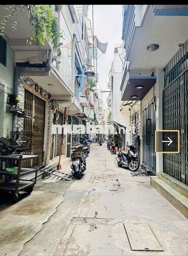 HẺM 3,5 CÁCH MT NGUYỄN BIỂU 15 M, DT 22,1 M2, 4 TẦNG, 5 PN, 3 WC, SHR.