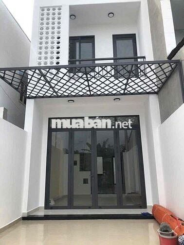 NHÀ TRỆT LẦU 2PN SÂN XE HƠI MỚI XÂY CHO THUÊ