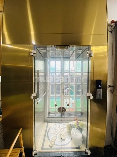 Nhà 2 mặt tiền hẻm 6m có thang máy, gần chợ Phú Lâm Q6, giá 11.99tỷ