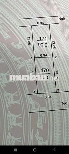 Dược Thượng Sóc Sơn mặt tiền rộng 7m full thổ cư 95 rất đẹp ngõ xe tải