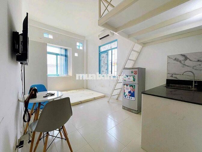 Phòng trọ gác rộng 25m2 tại Xô Viết Nghệ Tĩnh nằm gần ngã tư hàng xanh