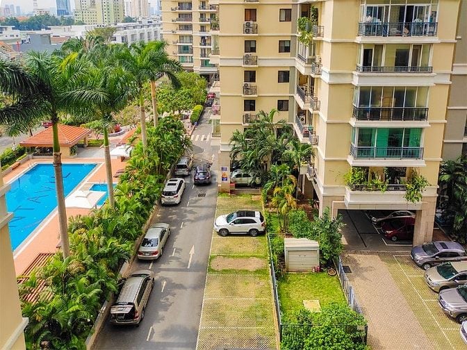 Bán Căn hộ tại Cantavil An Phú tầng thấp gồm 2 phòng ngủ 68m2