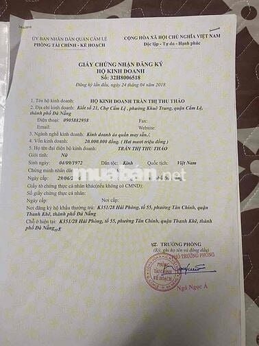 Có Hoa hồng, ở Đà Nẵng CẦN SANG KI ỐT CHỢ CẨM LỆ