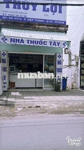 BÁN NHÀ MẶT ĐƯỜNG CHỢ HIỆP THÀNH 13 P. HIỆP THÀNH Q12
