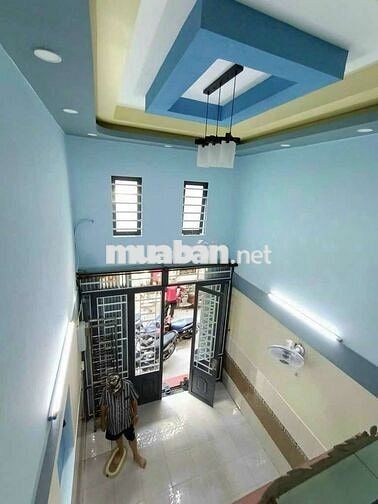 QUẬN 11 - NHÀ 4 TẦNG HẺM 5M THÔNG NGAY CHỢ CHIM XANH GIÁ 5TỶ NHỈNH