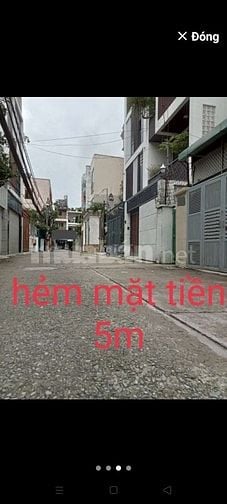 Bán nhà cấp bốn:11,5x22 hai mặt tiền hẻm(5m), Trần Khắc Chân Tân địnhủ