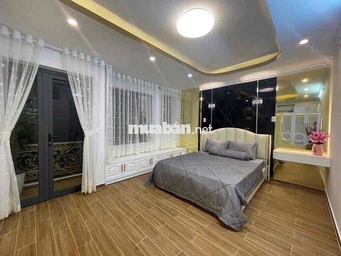 BÁN NHÀ NHÀ MỚI- 4 TẦNG- HUỲNH TẤN PHÁT- NHÀ BÈ– ĐƯỜNG HXH 7M- 100M- G