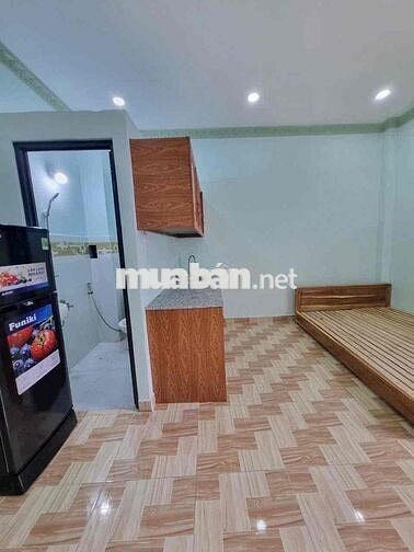 STUDIO FULL NỘI GẦN VHU_ TOÀ CÓ THANG MÁY_MÁY GIẶT CHUNG