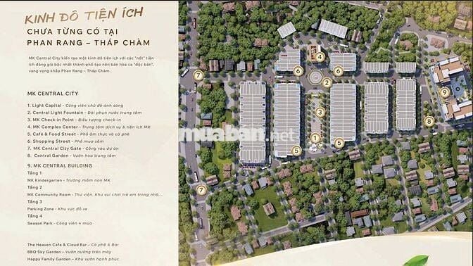 BÁN ĐẤT DỰ ÁN ĐÃ PHÂN LÔ ĐÔ THỊ MỚI PHỦ HÀ - MK CENTRAL CITY