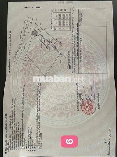 Bán 5 lô đất SHR mặt tiền giá 4,35 đến 4,85 tỷ