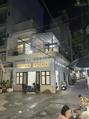 nhà góc 2 mặt tiền HXH Lê Văn Sỹ, P12, Q3 - DT 6m x 11m - ô tô né nhau