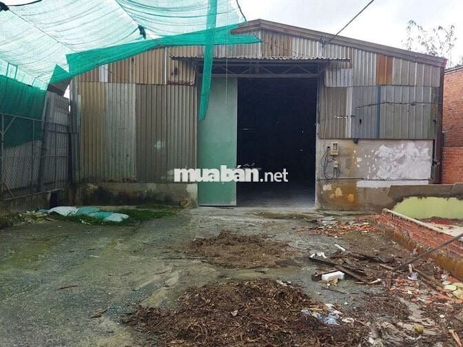 Cho thuê kho xưởng 12x40 mặt tiền Nguyễn Thị Thử,Xuân Thới Sơn Hóc Môn