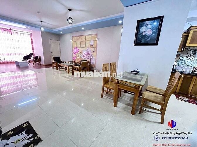 CHO THUÊ CĂN HỘ 120M2 CHUNG CƯ OASKY SƠN THỊNH 2 SÁT BIỂN BÃI SAU 2PN