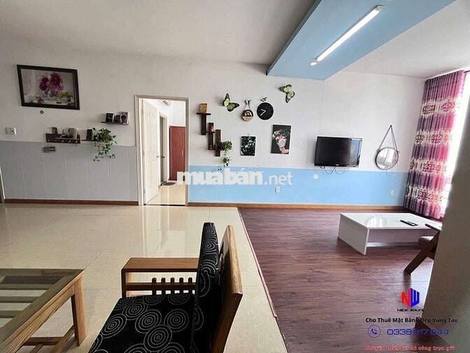 CHO THUÊ CĂN HỘ 120M2 CHUNG CƯ OASKY SƠN THỊNH 2 SÁT BIỂN BÃI SAU 2PN