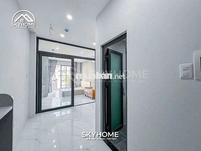 Căn hộ 1 phòng ngủ ban công - gần Lotte - Full nội thất