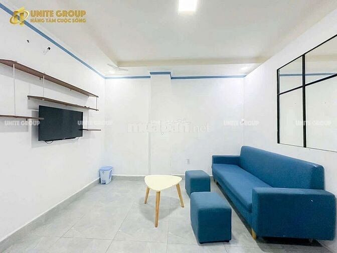 Căn hộ 1 phòng ngủ ban công - gần Lotte - Full nội thất