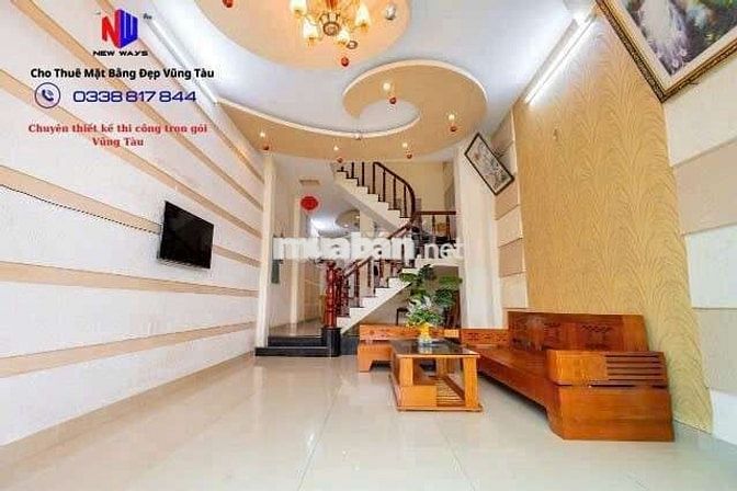 CHO THUÊ NHÀ PHỐ HOÀNG HOA THÁM – TRUNG TÂM TP. VŨNG TÀU GIÁ TỐT 13 TR