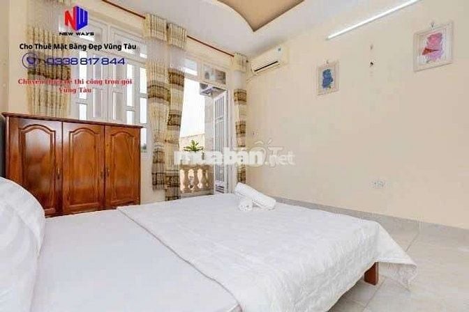 CHO THUÊ NHÀ PHỐ HOÀNG HOA THÁM – TRUNG TÂM TP. VŨNG TÀU GIÁ TỐT 13 TR