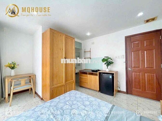 Cho Thuê Căn Hộ Studio Siêu Đẹp, Full Nội Thất - Ngay CMT8, Hoàng Sa