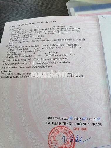 Bán Nhà 3 Tầng Hẻm Đường Điện Biên Phủ, Gần Biển Chỉ 6,5 tỷ