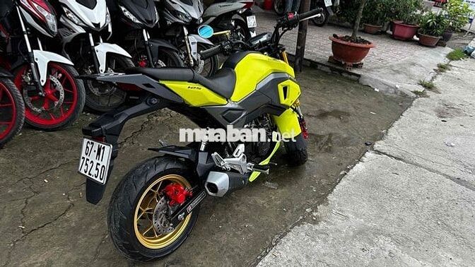 Honda MSX 125 vàng đen 2018 ( hỗ trợ góp )