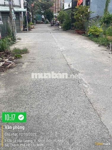 BÁN ĐẤT  200M2- Giá 7,1 TỶ- HXH QUAY ĐẦU- ĐƯỜNG LVL- NHƠN ĐÚC - NHÀ BÈ