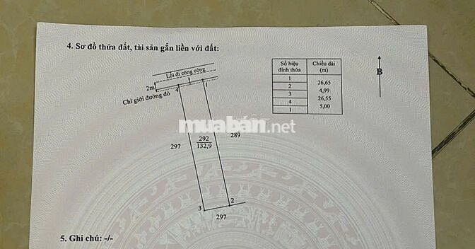 BÁN ĐẤT THỔ CƯ GIÁ TỐT – XÃ TÂN TẬP, HUYỆN CẦN GIUỘC, LONG AN