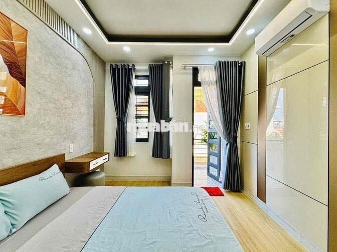 SIÊU PHẨM NHÀ MỚI-TẶNG FULL NT-PHÚ NHUẬN-SÁT MT-5 TẦNG 3PN 4WC-CHỈ 7.X