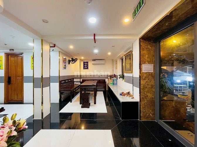 ⭐️Toà nhà Hầm + 6 Lầu THANG MÁY CAO CẤP 2 Mặt tiền Đường Số 4, P7