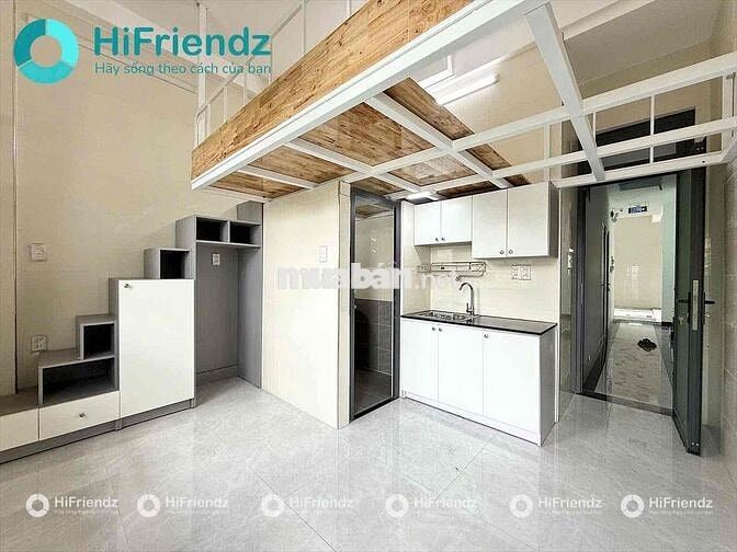 Chung cư mini full nội thất có gác ngay đại học huflit, ngã tư bà điểm