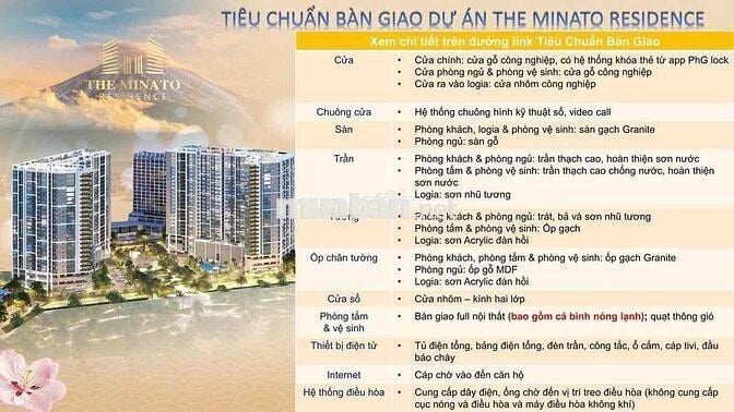 Bán căn hộ The Minato Residence-Chuẩn sống Nhật giữa lòng TP Hải Phòng
