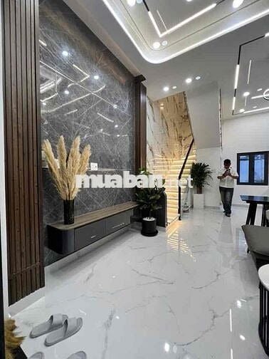 Nhà Mới 4 Tầng Hương Lộ 2-4x10-DTSD 95m2-Đường 6M