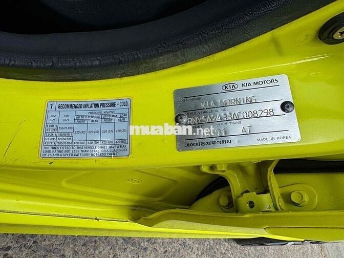 Kia Morning 2010 SX 1.1 AT Sport - 100000 km