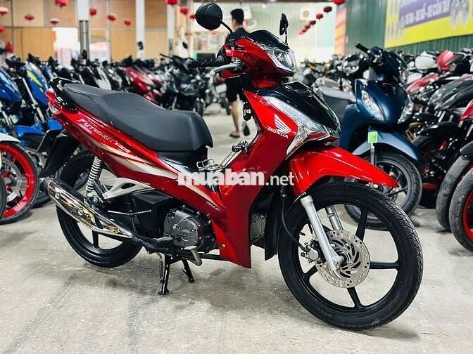 XE MÁYTHANH TÙNG_FUTURE 125 ĐỎ VÀNH ĐÚC ĐÈN LED