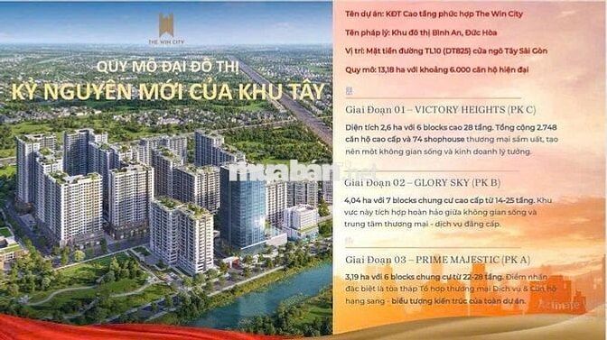 Booking căn hộ 1PN + 1 dự án tiếp giáp TPHCM 3.6km