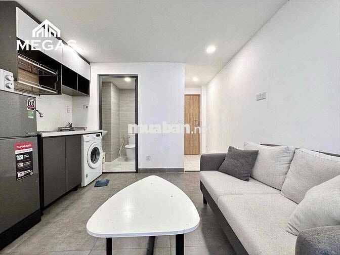 CHO THUÊ CĂN HỘ FULL NỘI THẤT TÁCH BẾP GIÁ RẺ GẦN CHỢ BẾN THÀNH Q1