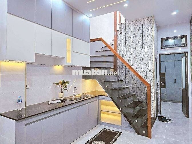 BÁN NHÀ ĐẸP HẺM XE HƠI, 42M², TRẦN BÁ GIAO, PHƯỜNG 5, HƠN 4ĐỒNG TL