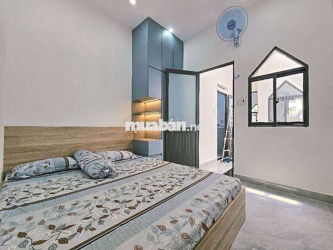 BÁN NHÀ ĐẸP HẺM XE HƠI, 42M², TRẦN BÁ GIAO, PHƯỜNG 5, HƠN 4ĐỒNG TL