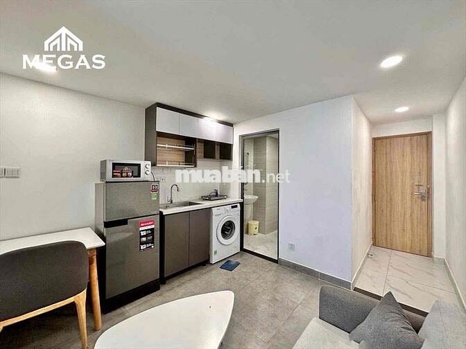 CHO THUÊ CĂN HỘ FULL NỘI THẤT TÁCH BẾP GIÁ RẺ GẦN CHỢ BẾN THÀNH Q1