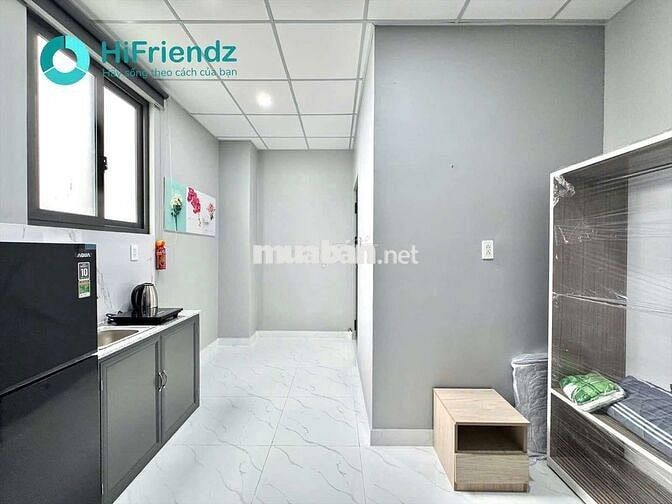 STUDIO BAN CÔNG CỬA SỔ - FULL NỘI THẤT - MÁY GIẶT RIÊNG SÁT CẦU CHỮ Y