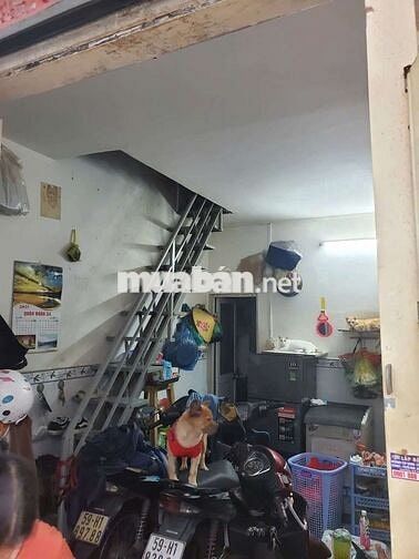 Nhà cho thuê 4m × 6m lau 1p ngủ 2wc