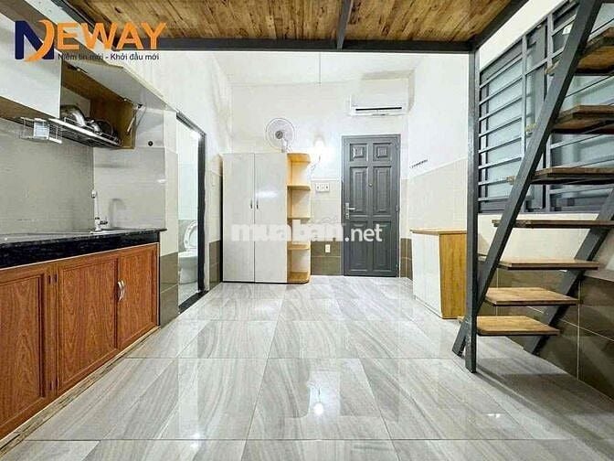 Căn hộ Duplex ngay bến xe miền Đông siêu rộng ở được 3-4 người