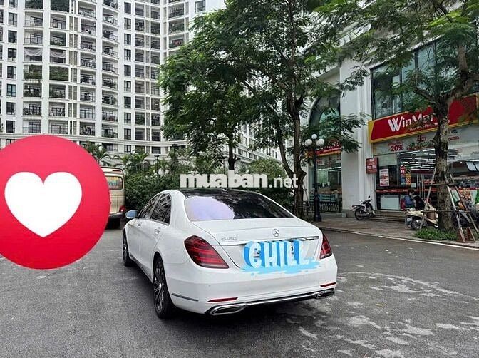 Bán xe Mercedes-Benz S450 2017 màu trắng biển HN