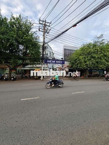 Mặt Tiền hẻm 661 đường 30/4  lộ oto. Dt 100m2