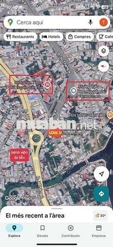 Mặt Tiền hẻm 661 đường 30/4  lộ oto. Dt 100m2