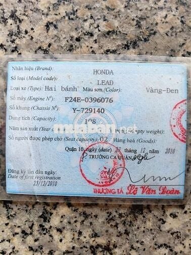 Honda Lead Nhật Bản . Phun Xăng Điện Tử . BSTP